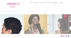 Desktop Screenshot of bharrisonsalon.com